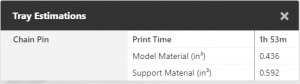 , Optimizing Support Material Usage for FDM