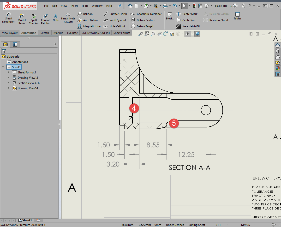 , SOLIDWORKS 2020 What’s New – Drawings, Chain and Baseline Dimensions