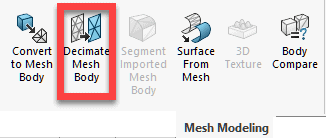 , SOLIDWORKS 2020 What’s New – Using the Decimate Mesh Tool