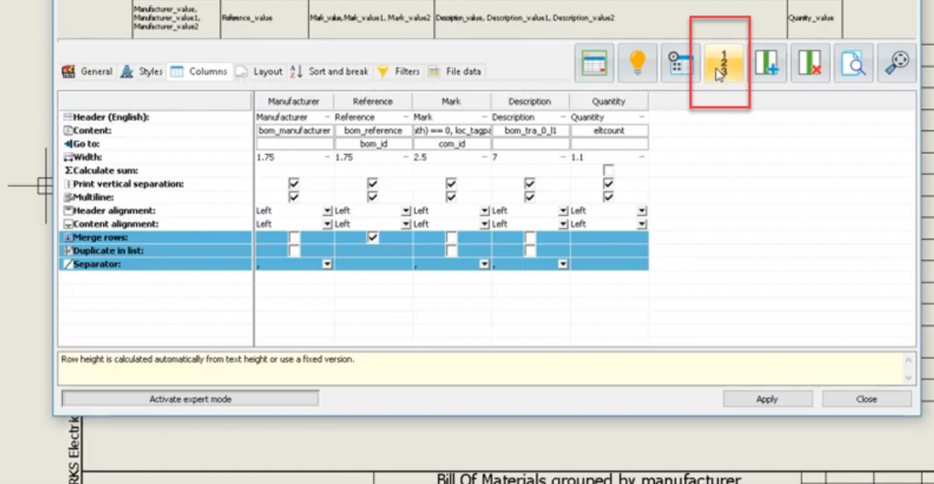 , SOLIDWORKS 2020 What’s New – Electrical: Report Enhancements