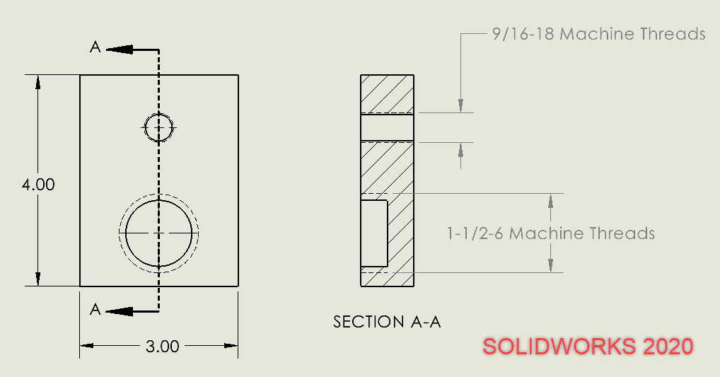 , SOLIDWORKS 2020 What’s New – Adding Callouts for Non-Hole Wizard Holes