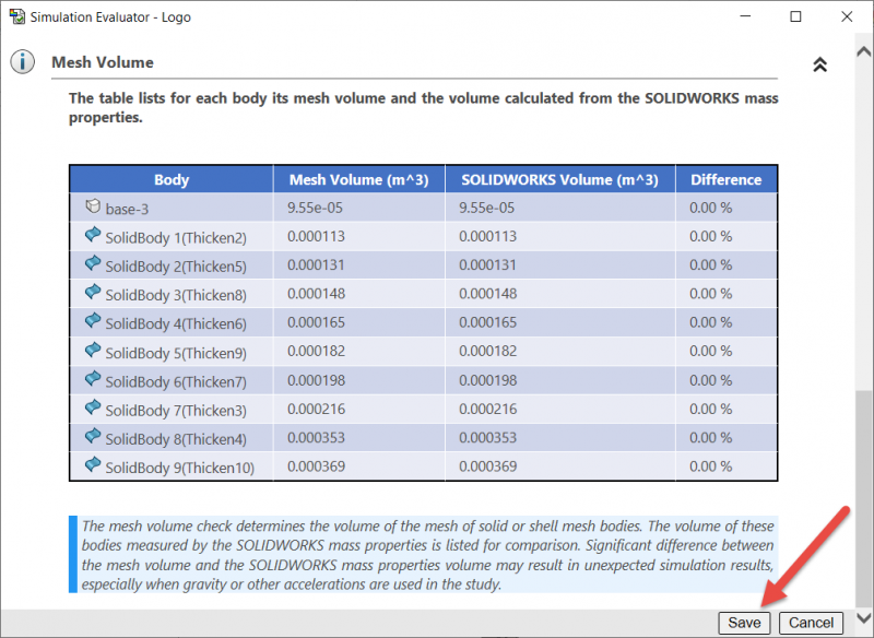 , SOLIDWORKS 2020 What’s New – Simulation Evaluator