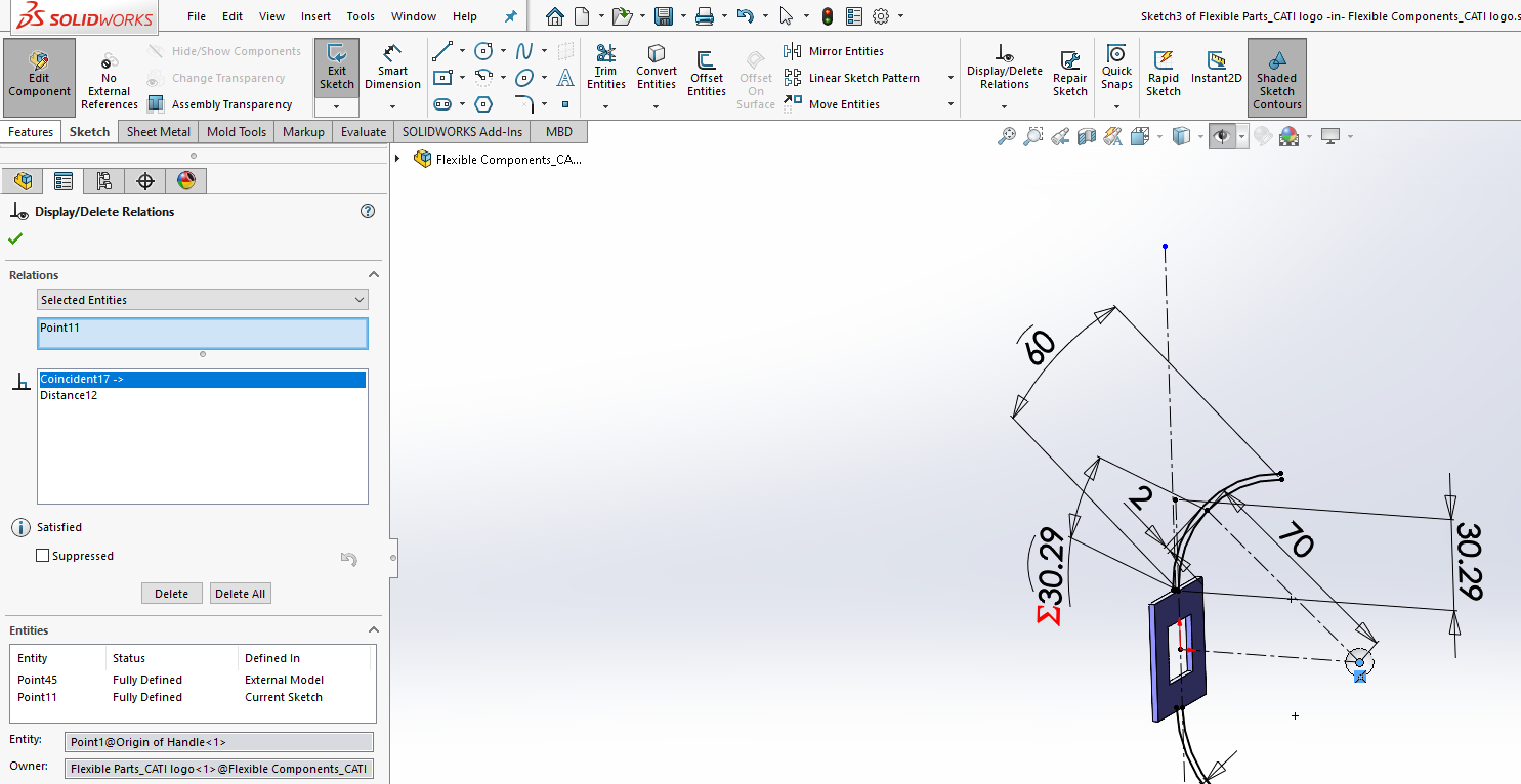, SOLIDWORKS 2020 What’s New – Flexible Components