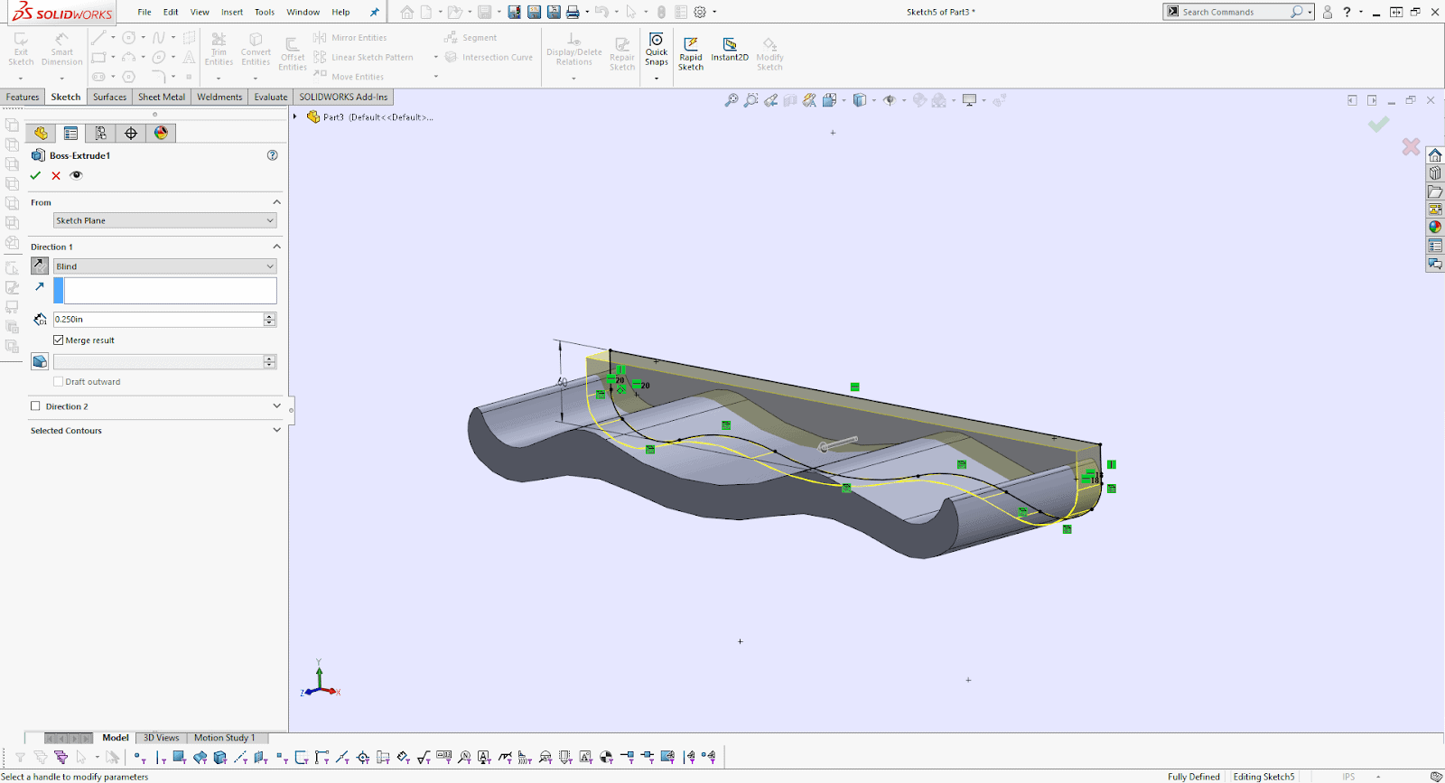 3D Printed Tool fan