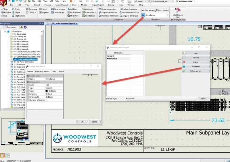, SOLIDWORKS 2020 What’s New – Electrical Leader Lines