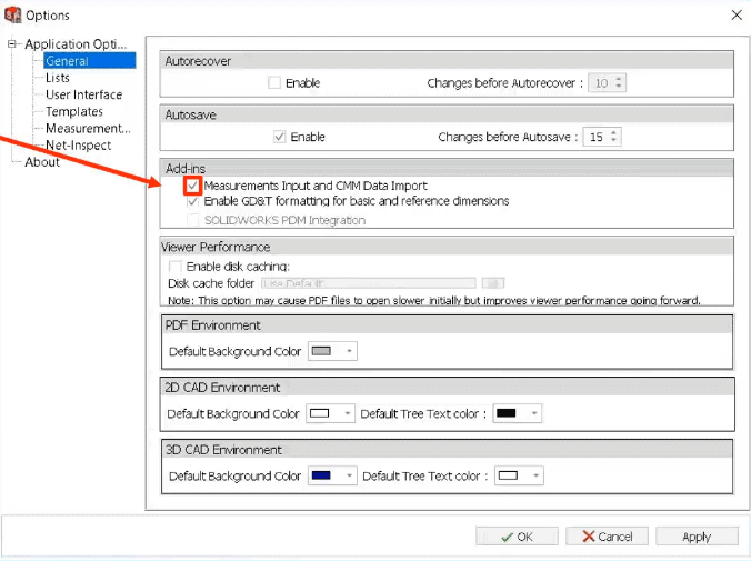 , SOLIDWORKS Inspection: Template Types for CMM Data