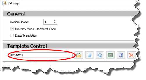 , SOLIDWORKS Inspection: Template Types for CMM Data