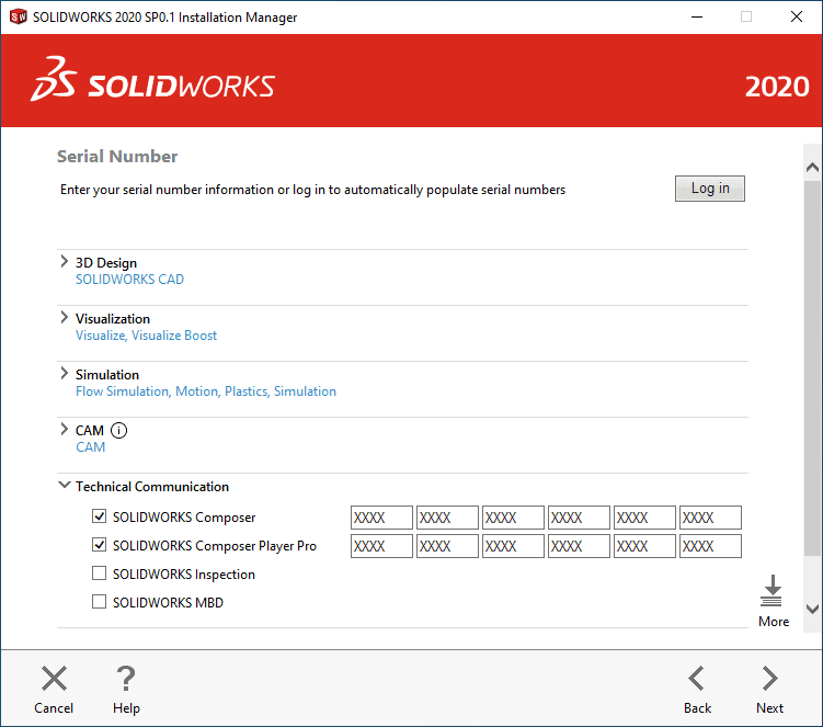 , SOLIDWORKS 2020 Installation Guide Part4 – Composer, Plastics, Inspection, MBD and Simulation Installation