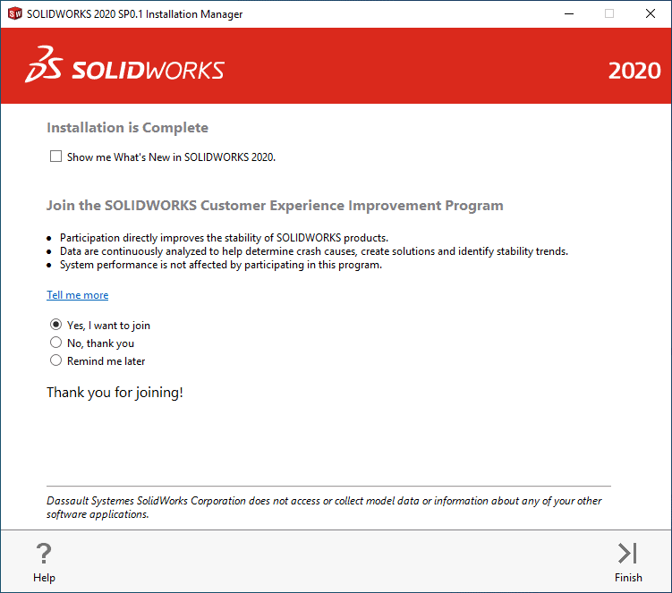 , SOLIDWORKS 2020 Installation Guide Part4 – Composer, Plastics, Inspection, MBD and Simulation Installation