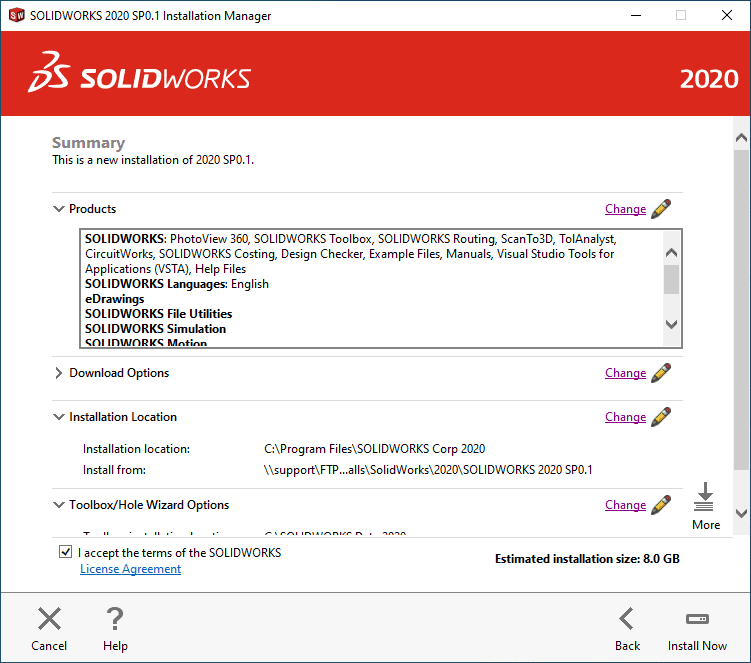 , SOLIDWORKS 2020 Installation Guide Part4 – Composer, Plastics, Inspection, MBD and Simulation Installation