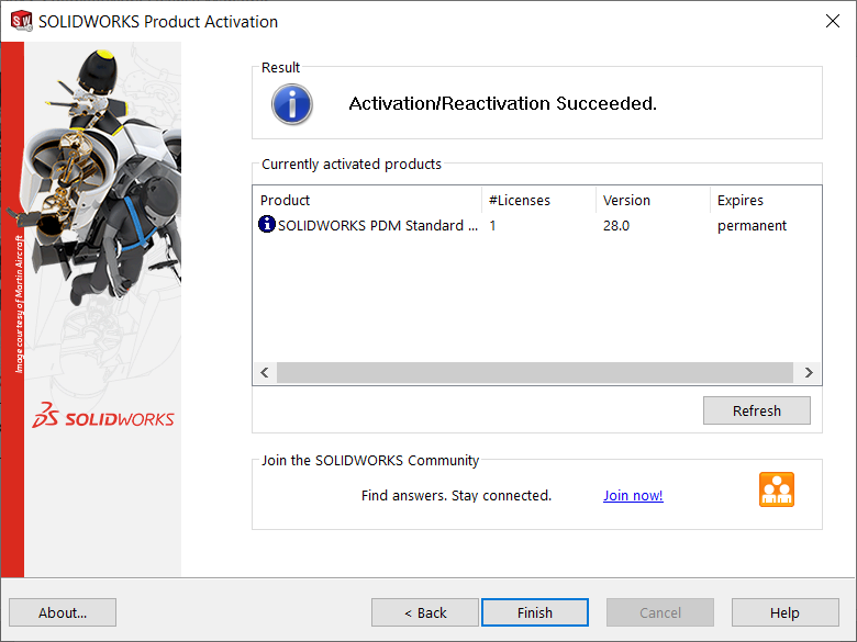 Solidworks server. Product activation. SOLIDSQUAD Activator. Solidworks License Manager. Deactivation.