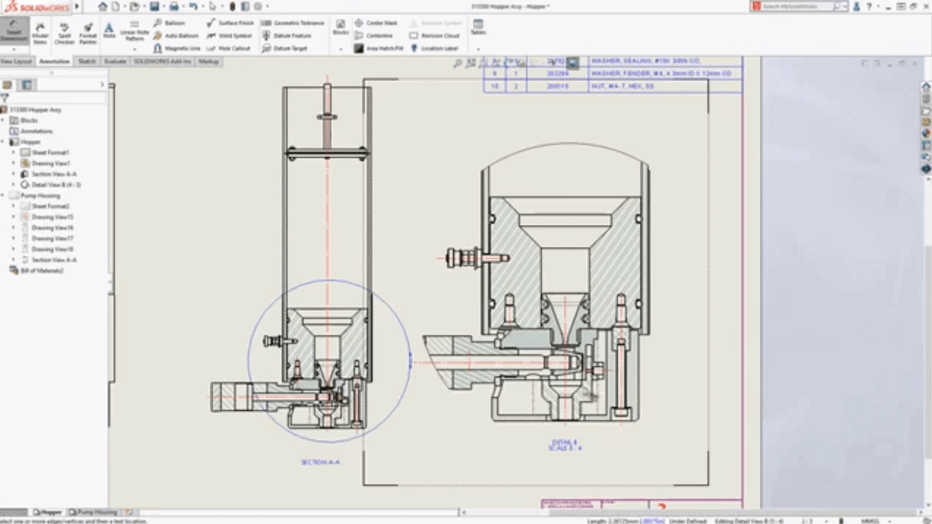 drawings what's new SOLIDWORKS 2020 cad