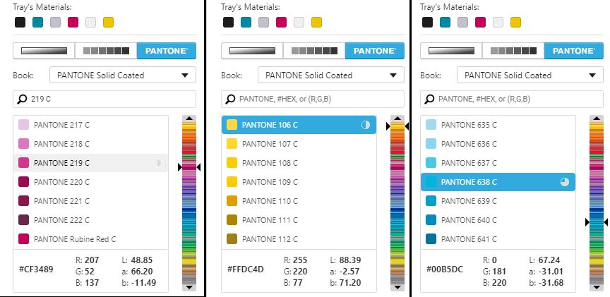 , Printing with Vivid Vero – White centers, Translucent and Hollow parts