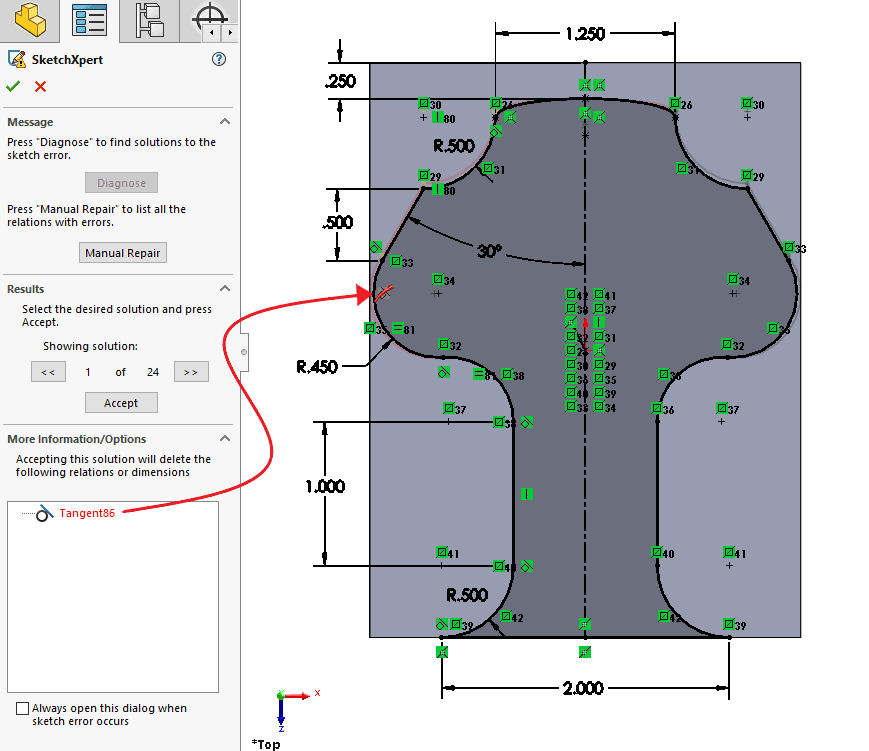 Create a Lofted Surface for SolidWorks Surface Modeling