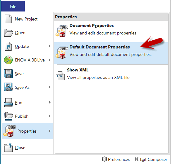 , SOLIDWORKS Composer: How to Change Dimension Units