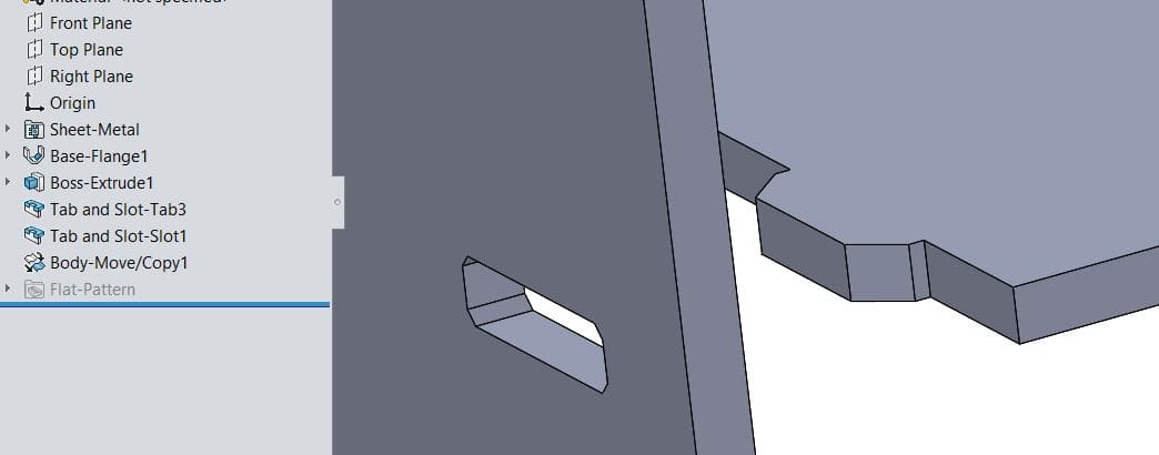 , Favorite SOLIDWORKS Sheet Metal feature: Tab and Slot