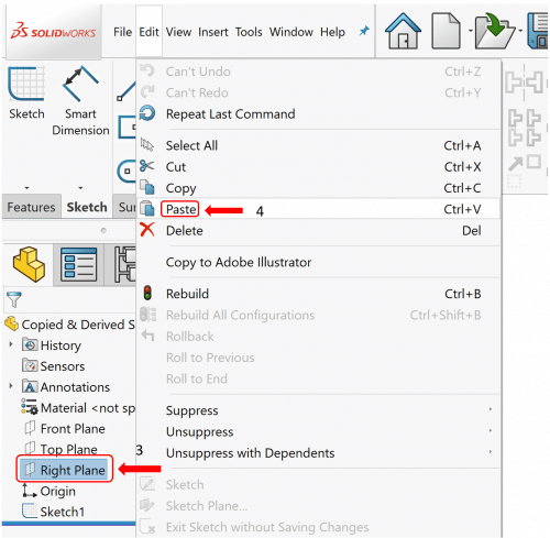 , Copied v. Derived Sketches &#8211; Which one do I use?