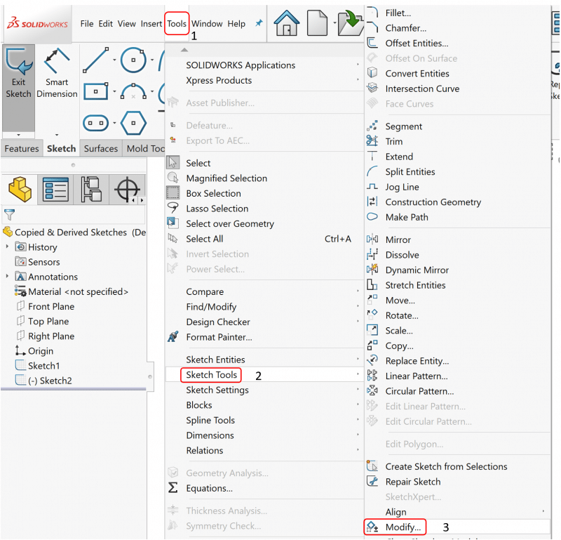 , Copied v. Derived Sketches &#8211; Which one do I use?