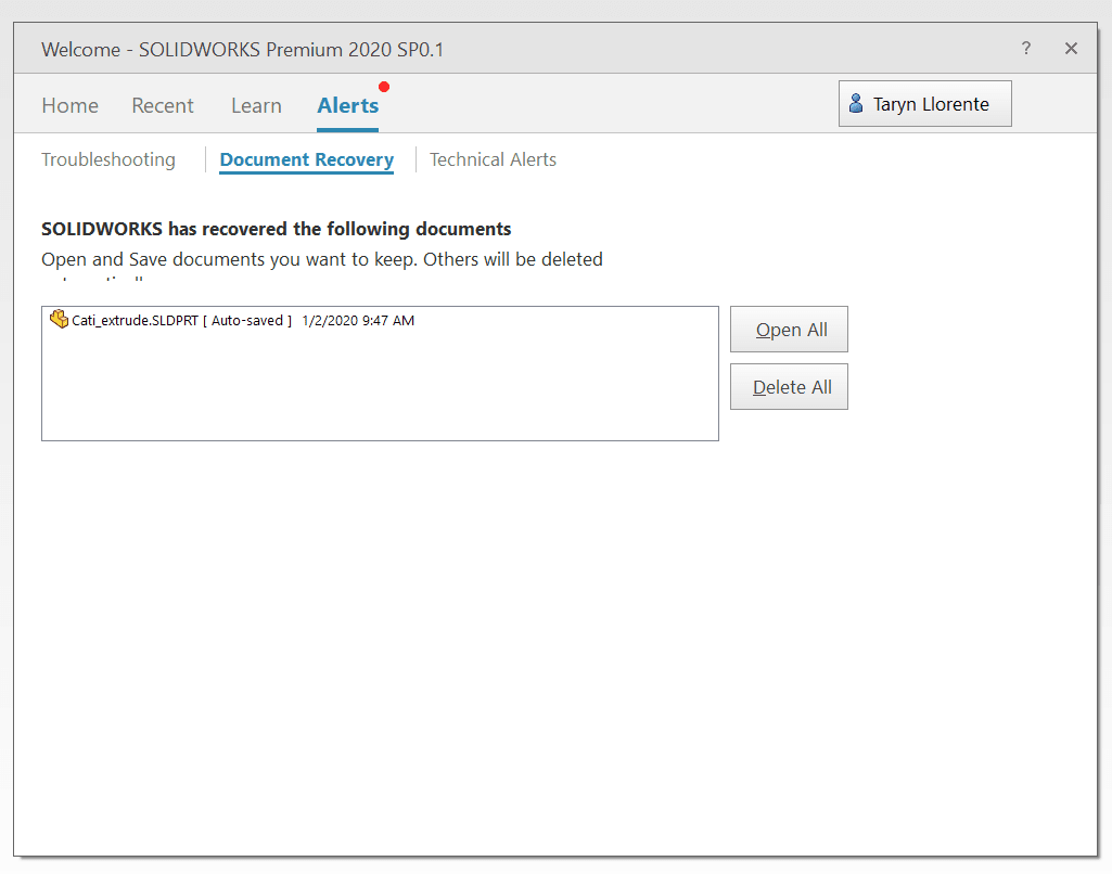 , The Truth About SOLIDWORKS Auto-Recover