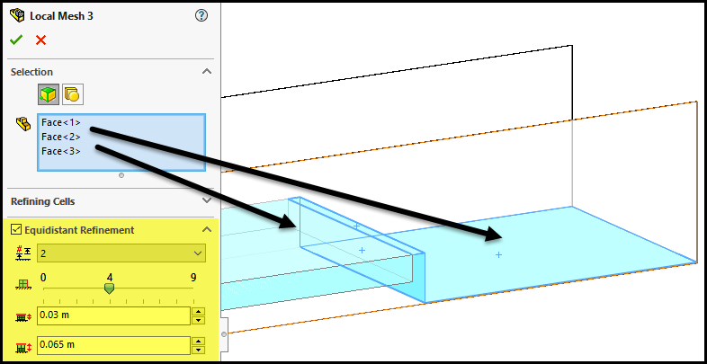 , 3D Hydraulic Jump in SOLIDWORKS Flow Simulation