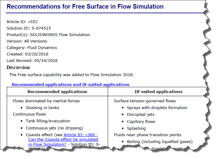 , 3D Hydraulic Jump in SOLIDWORKS Flow Simulation