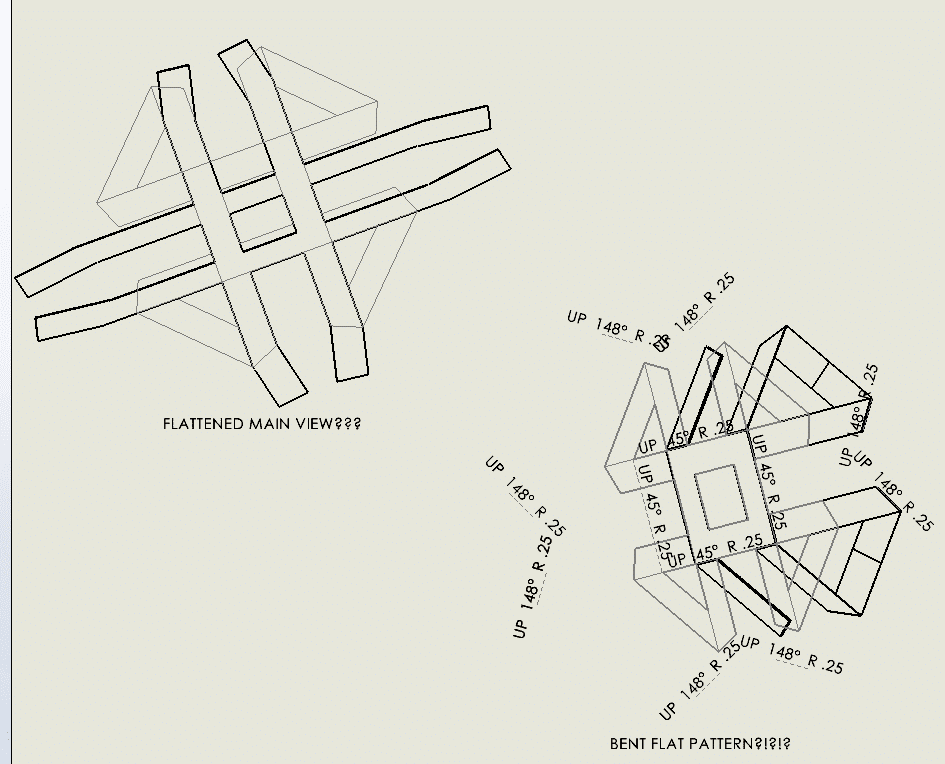 , Common SOLIDWORKS sheet metal issues