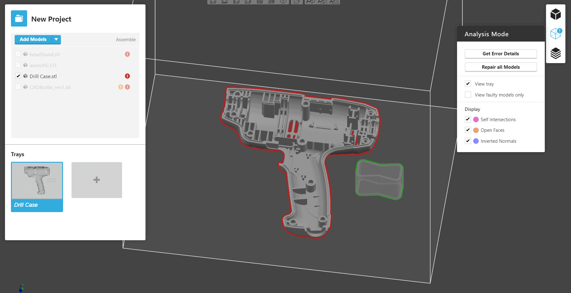 , Repairing Parts with GrabCad