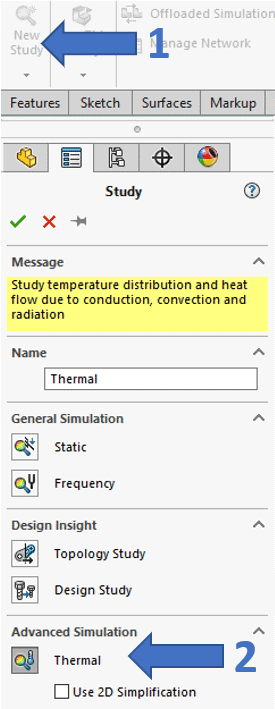 , How Do I Complete a Steady State Thermal Study?