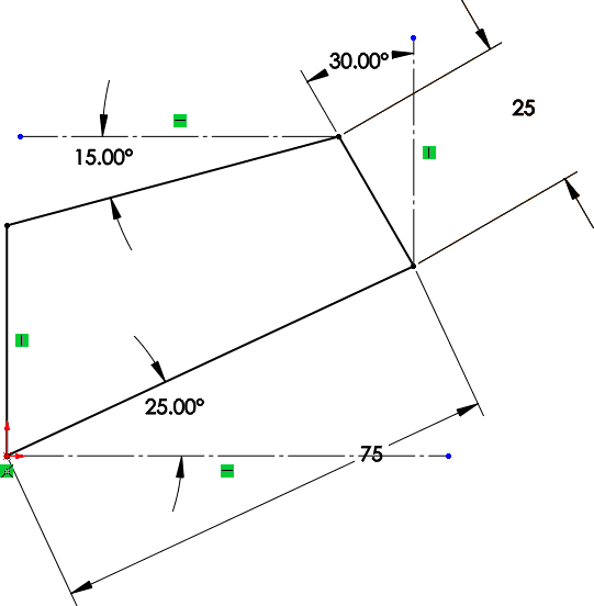 , Using the Biad: How to Place Angled Dimensions with Only One Reference Entity