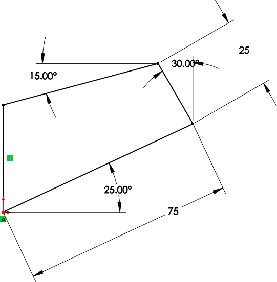 , Using the Biad: How to Place Angled Dimensions with Only One Reference Entity