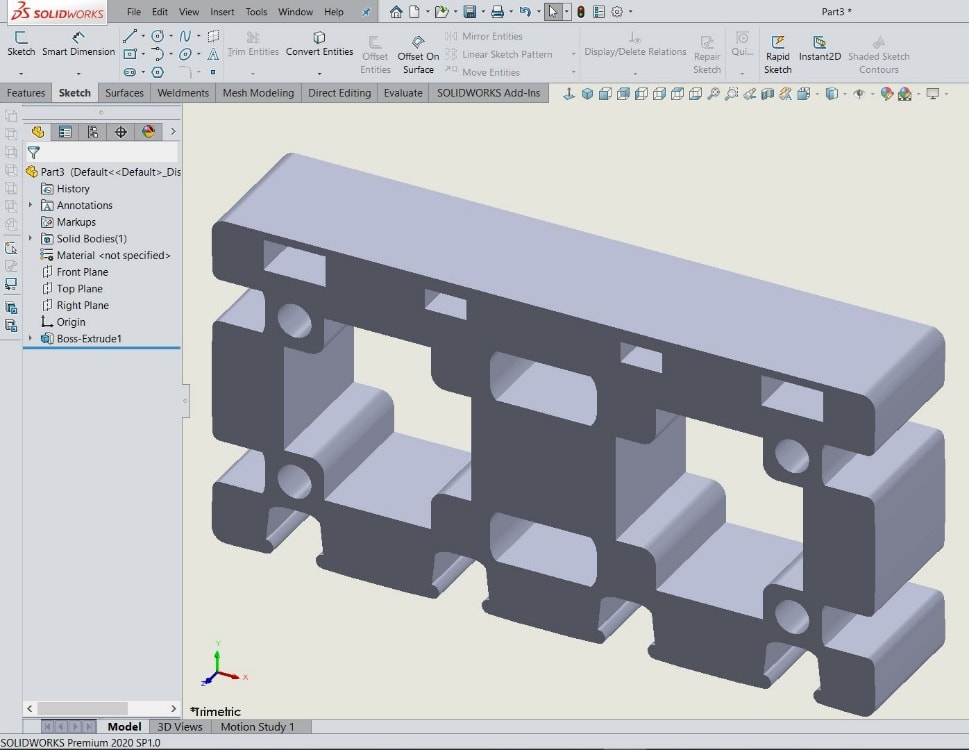 convert dwg to solidworks part