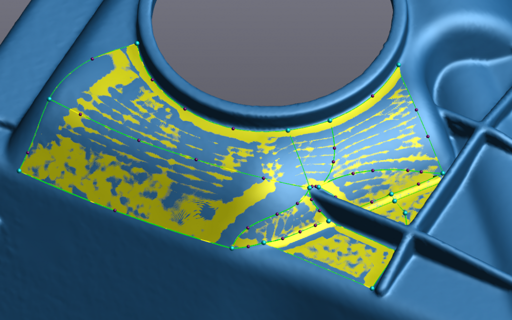 , Tips for Using Manual Surfacing Tools in Creaform&#8217;s VxModel