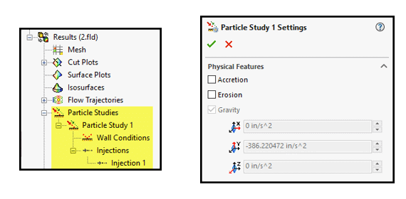 , Particle Separation using SOLIDWORKS Flow Simulation