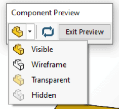 , SOLIDWORKS Component Preview Window