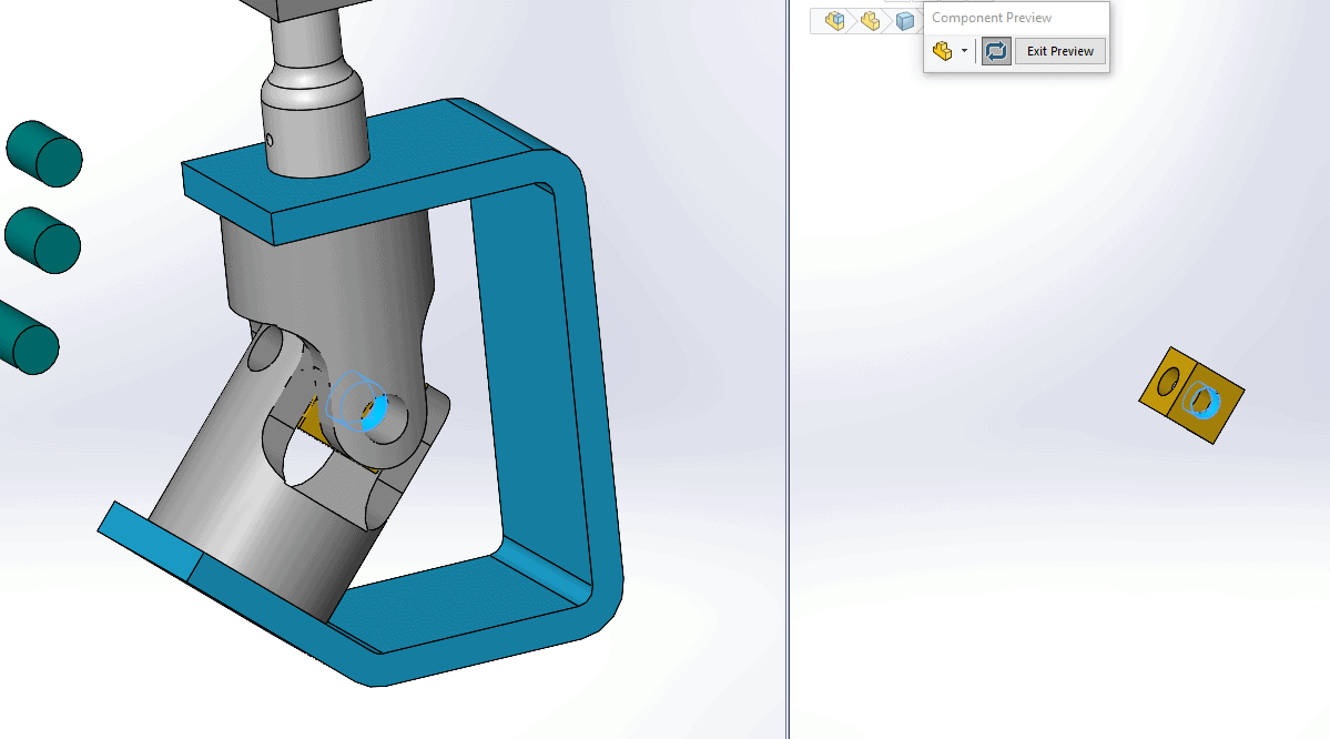 , SOLIDWORKS Component Preview Window