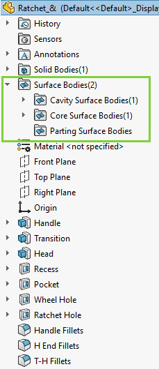 , SOLIDWORKS: Getting Started with Mold Tools