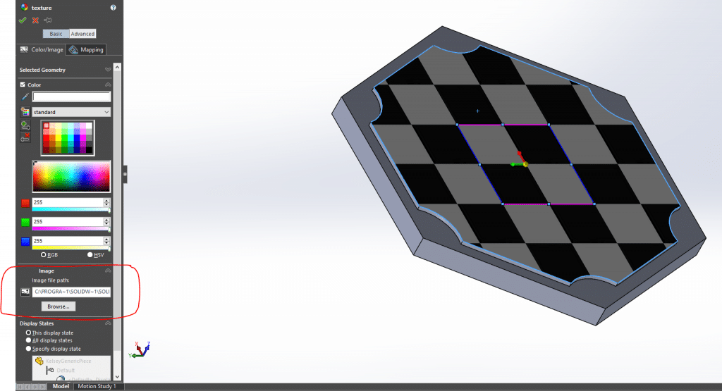 , Creating Custom Displacement Maps for Natural &#038; Organic Geometry in SOLIDWORKS