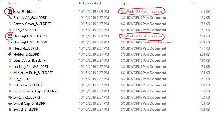Incorrect File Explorer
