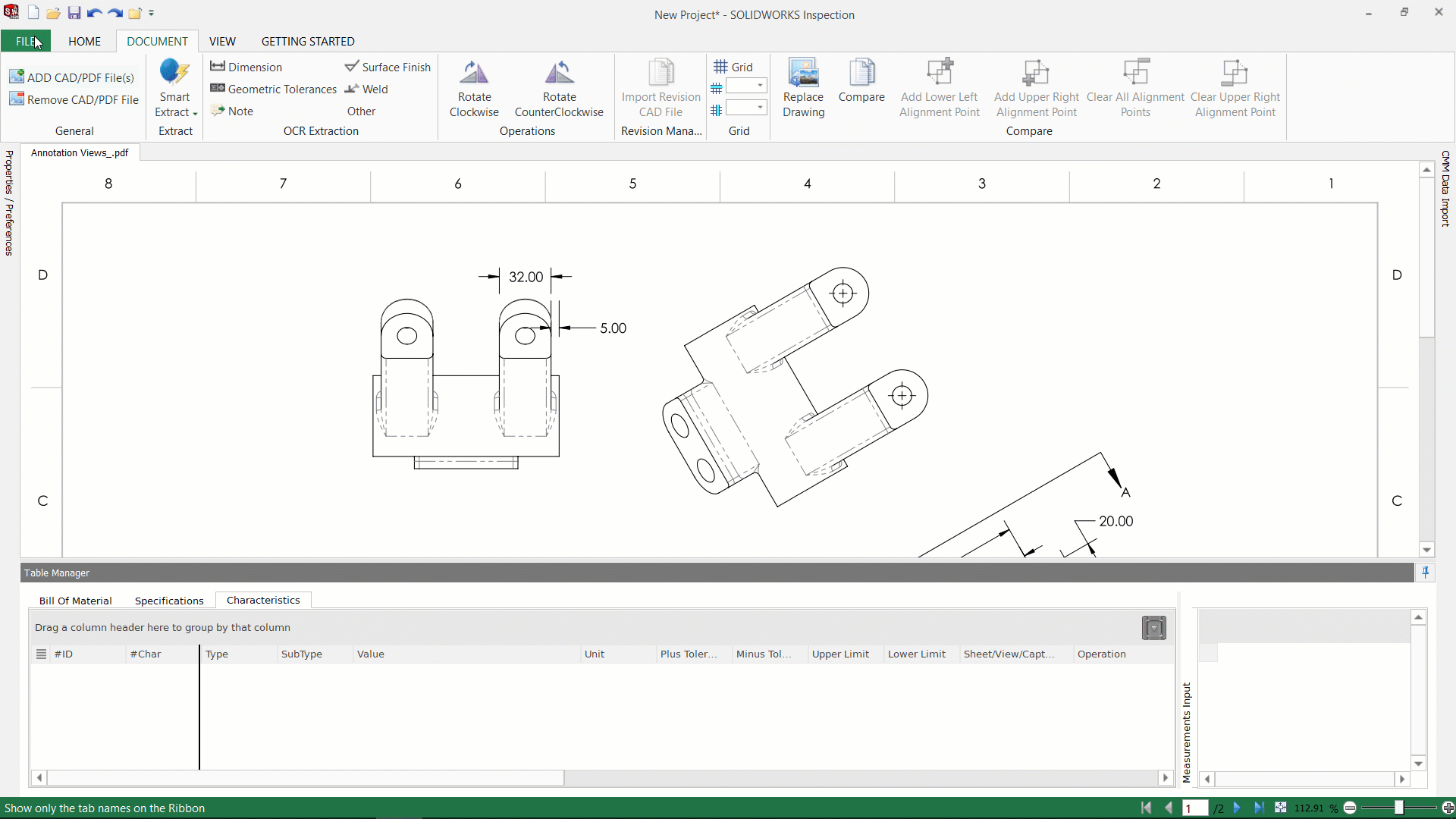 , Create Multiple Balloon Sequences with SOLIDWORKS Inspection Standalone