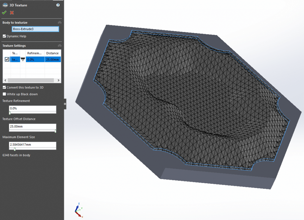 , Combining Displacement Maps in SOLIDWORKS to Create Natural &#038; Organic Geometry