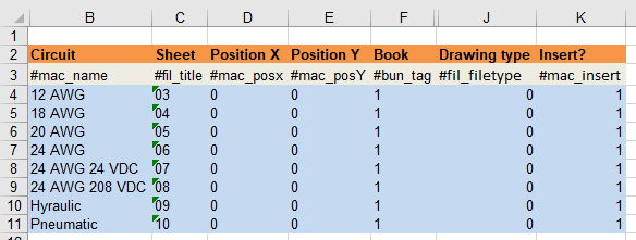 , Excel Automation: Configuring Selectable Wire Styles in a SOLIDWORKS Electrical Project