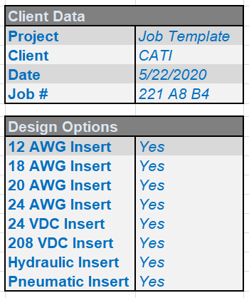 , Excel Automation: Configuring Selectable Wire Styles in a SOLIDWORKS Electrical Project