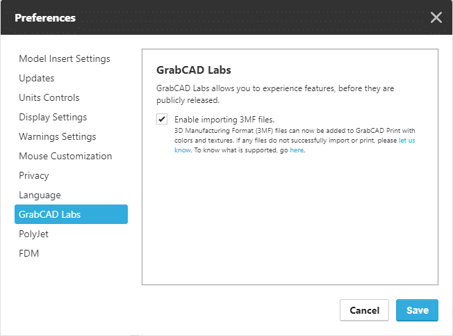 , Cut Out the Middleman with 3MF files in GrabCAD