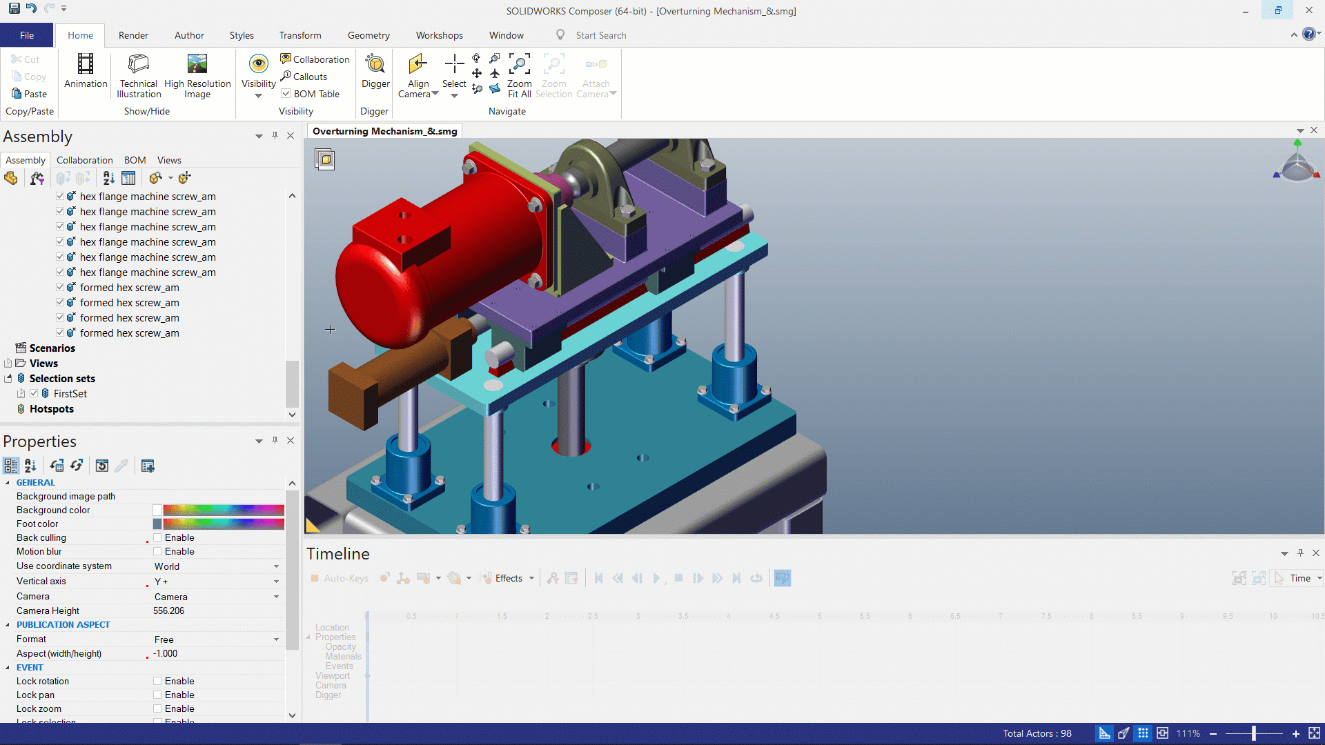 , Be Selective with SOLIDWORKS Composer