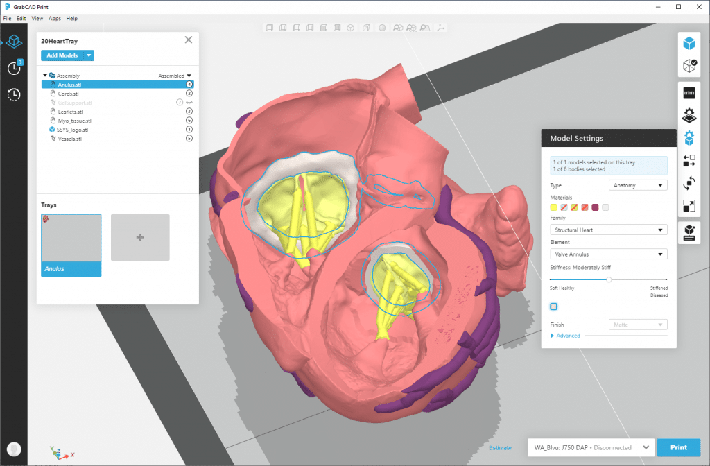 , J750 Digital Anatomy: First Impressions