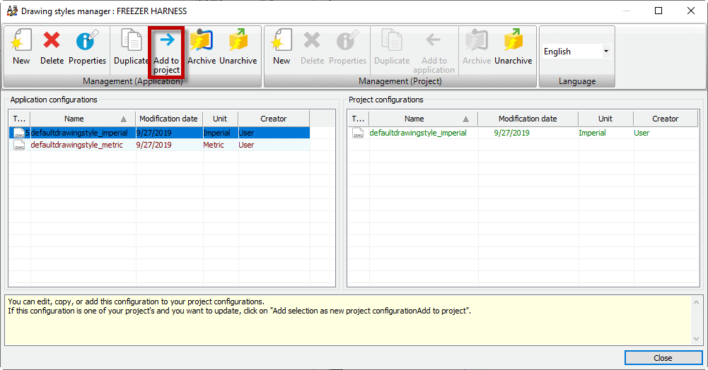 , SOLIDWORKS Electrical:Drawing Styles