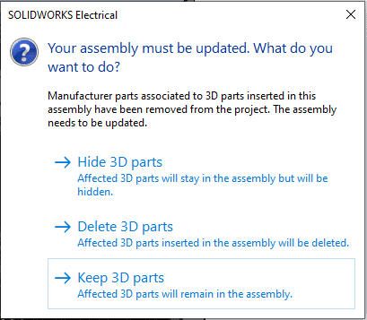 , Configure Your Assembly with SOLIDWORKS Electrical: Excel Automation