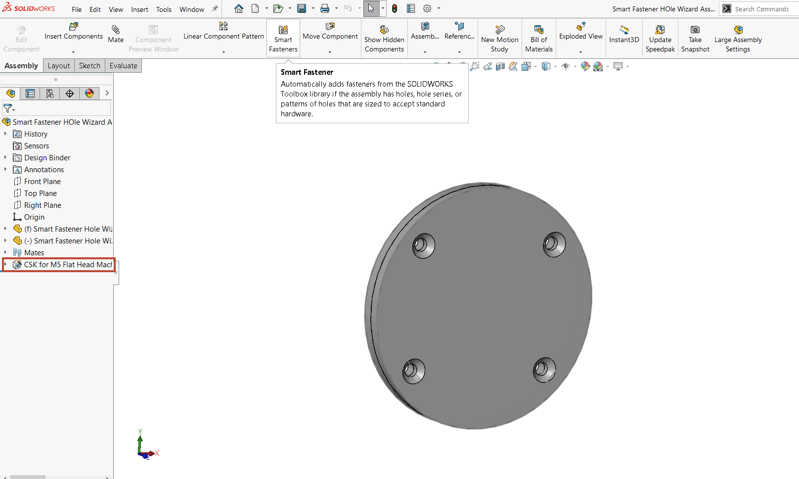 , Are you using Smart Fasteners in your SOLIDWORKS assemblies?