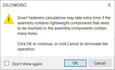 , Are you using Smart Fasteners in your SOLIDWORKS assemblies?