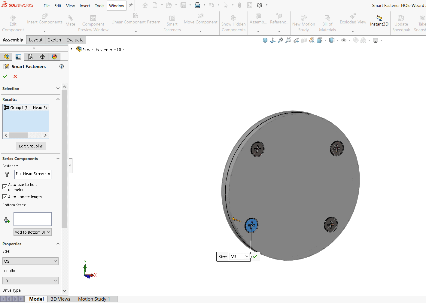 , Are you using Smart Fasteners in your SOLIDWORKS assemblies?